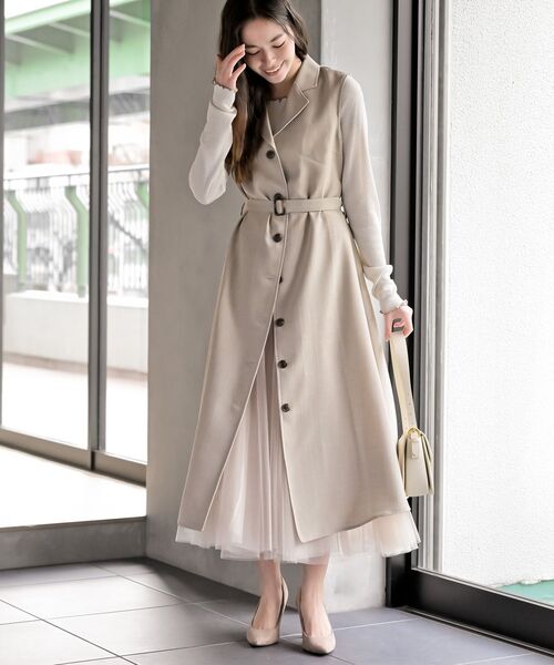 rps（アールピーエス）の「バイカラースーパーフレアーチュールスカート（スカート・レディース・チャコールグレー/ライトグレー/ピンク/アイボリー/モカ/ミント・M/フリー）」の19枚目の写真