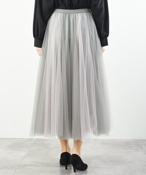 rps（アールピーエス）の「バイカラースーパーフレアーチュールスカート（スカート・レディース・チャコールグレー/ライトグレー/ピンク/アイボリー/モカ/ミント・M/フリー）」の15枚目の写真