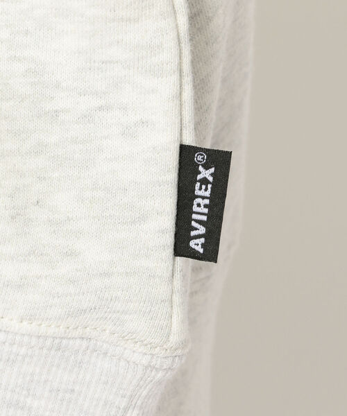 AVIREX（アヴィレックス）の「【直営店限定】AVIREX WAPPEN SWEAT/ アヴィレックスワッペンスウェット（スウェット・レディース・ライトグレー/ブラック/ダークグリーン・FREE）」の15枚目の写真