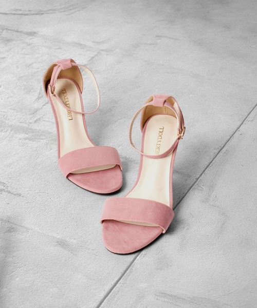 LibertyDoll(リバティードール)の「LibertyDoll セパレートストラップ8㎝ピンヒールサンダル(サンダル・レディース・ブラウン/レッド/マスタード/ピンク/ベージュ/グレー/シルバー/オレンジ/ブラック/ゴールド/ブラック系その他/ホワイト系その他/ネイビー・3L/SS/L/LL/M/S)」の9枚目の写真