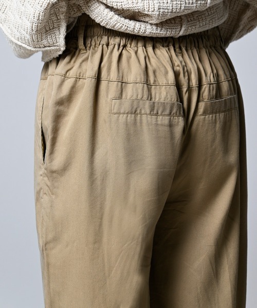 LUPILIEN(ルピリアン)の「【LUPILIEN】テンセルツイルタックパンツ(その他パンツ・レディース・チャコールグレー/オレンジ/ブルーグリーン/ライトベージュ・FREE)」の14枚目の写真