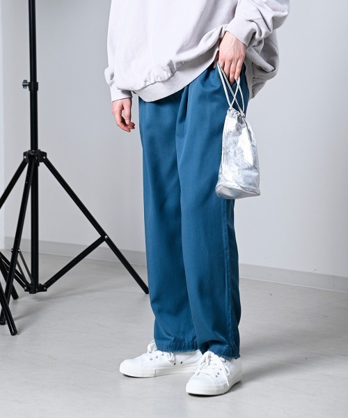 LUPILIEN(ルピリアン)の「【LUPILIEN】テンセルツイルタックパンツ(その他パンツ・レディース・チャコールグレー/オレンジ/ブルーグリーン/ライトベージュ・FREE)」の16枚目の写真