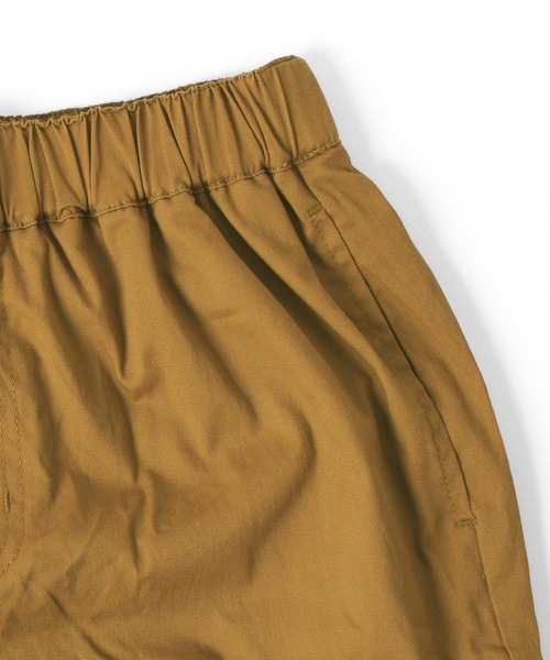 GLAZOS（グラソス）の「[ワイドテーパード]ストレッチツイル・ファスナーデザインカーゴパンツ（カーゴパンツ・キッズ・ブラック/グレー/ブラウン系その他2・130cm/140cm/150cm/160cm/170cm）」の10枚目の写真