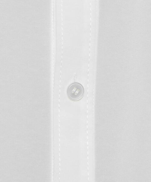 H　BEAUTY&YOUTH UNITED ARROWS（エイチビューティーアンドユースユナイテッドアローズ）の「＜H＞SHEER CROPPED SHIRT/シャツ（シャツ/ブラウス・レディース・ホワイト/ライム・S/M）」の8枚目の写真