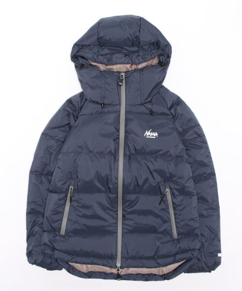 KRIFF MAYER Lady's Collection(クリフメイヤーレディースコレクション)の「NANGAレトロダウンJK(ダウンジャケット/コート・レディース・ネイビー/ベージュ/ブラウン/ブラック・MEDIUM/LARGE)」の4枚目の写真