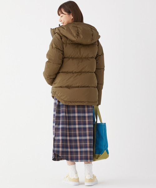 KRIFF MAYER Lady's Collection(クリフメイヤーレディースコレクション)の「NANGAレトロダウンJK(ダウンジャケット/コート・レディース・ネイビー/ベージュ/ブラウン/ブラック・MEDIUM/LARGE)」の21枚目の写真