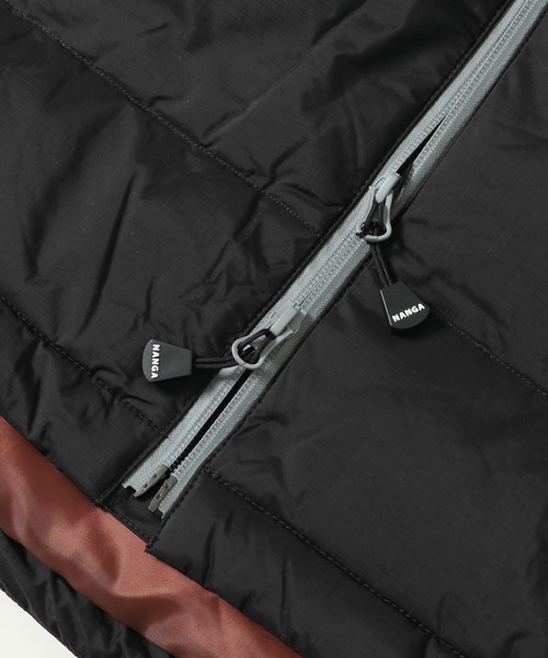 KRIFF MAYER Lady's Collection(クリフメイヤーレディースコレクション)の「NANGAレトロダウンJK(ダウンジャケット/コート・レディース・ネイビー/ベージュ/ブラウン/ブラック・MEDIUM/LARGE)」の14枚目の写真