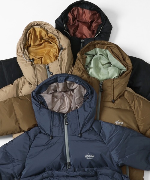 KRIFF MAYER Lady's Collection(クリフメイヤーレディースコレクション)の「NANGAレトロダウンJK(ダウンジャケット/コート・レディース・ネイビー/ベージュ/ブラウン/ブラック・MEDIUM/LARGE)」の8枚目の写真