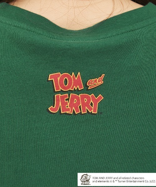 RODEO CROWNS WIDE BOWL（ロデオクラウンズワイドボウル）の「T&J BRIGHT SPARKビッグTシャツ（Tシャツ/カットソー・レディース・チャコールグレー/グリーン/オフホワイト・FREE）」の12枚目の写真