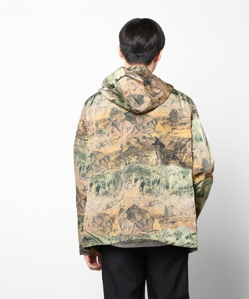 Mountain Printed Nylon Jacket