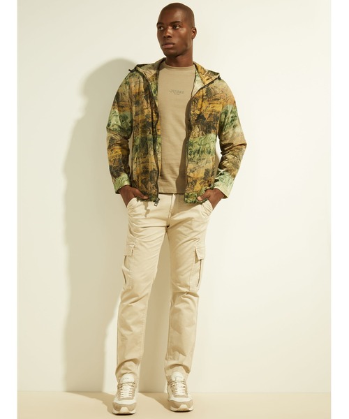 Mountain Printed Nylon Jacket