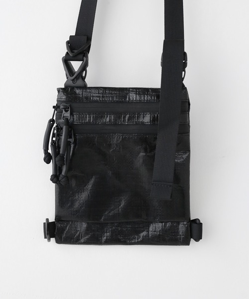 minsobi（ミンソビ）の「コーティングミニポシェット（ショルダーバッグ・メンズ・ブラック・FREE）」の3枚目の写真