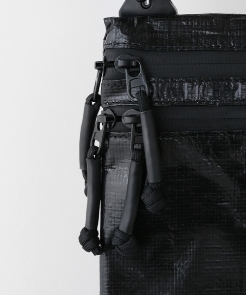 minsobi（ミンソビ）の「コーティングミニポシェット（ショルダーバッグ・メンズ・ブラック・FREE）」の4枚目の写真