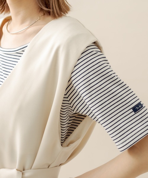 mystic（ミスティック）の「[mline] ジレ（ベスト・レディース・ベージュ/アイボリー/ブラック・FREE）」の19枚目の写真