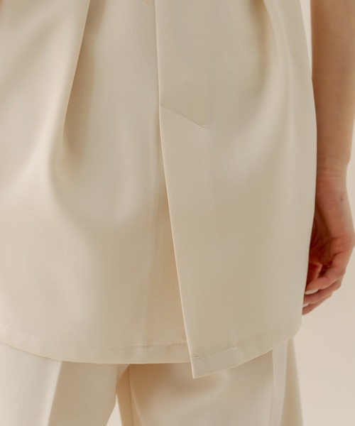 mystic（ミスティック）の「[mline] ジレ（ベスト・レディース・ベージュ/アイボリー/ブラック・FREE）」の22枚目の写真