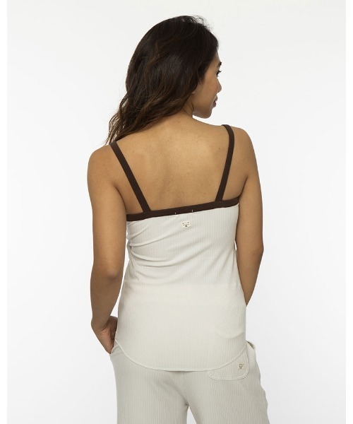 BILLABONG(ビラボン)の「BILLABONG レディース 【CHILLWEAR】 DESIGN CAMI タンクトップ 【2022年夏モデル】/ビラボン(タンクトップ・レディース・ブラック/オフホワイト/オレンジ系その他・MEDIUM)」の11枚目の写真