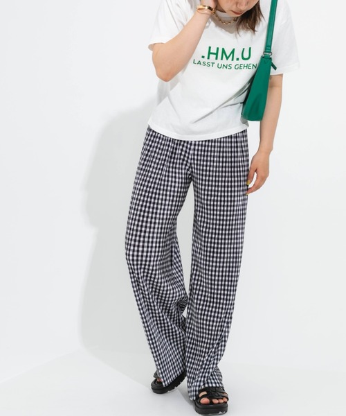nemne store（ネンネストア）の「プリーツチェックパンツ（その他パンツ・レディース・ブラック/イエロー/ブルー/グリーン・フリー）」の11枚目の写真