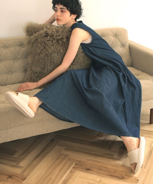 DONOBAN（ドノバン）の「ソフトEVAサンダル [E]（サンダル・レディース・マスタード/ブラック/ブラウン系その他/ホワイト系その他・M(23.0-23.5)/L(24.0-24.5)）」の10枚目の写真