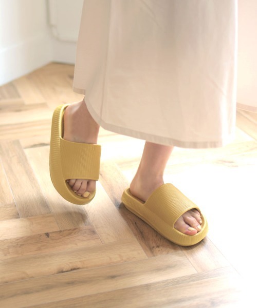 DONOBAN（ドノバン）の「ソフトEVAサンダル [E]（サンダル・レディース・マスタード/ブラック/ブラウン系その他/ホワイト系その他・M(23.0-23.5)/L(24.0-24.5)）」の13枚目の写真