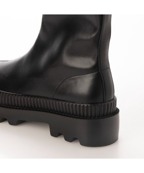 EVOL（イーボル）の「【EVOL】センターシームストレッチブーツ IT9893（ブーツ・レディース・ブラック/ブラウン/アイボリー・LL/S/M/L）」の8枚目の写真