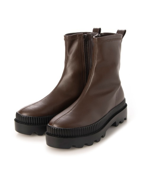 EVOL（イーボル）の「【EVOL】センターシームストレッチブーツ IT9893（ブーツ・レディース・ブラック/ブラウン/アイボリー・LL/S/M/L）」の10枚目の写真