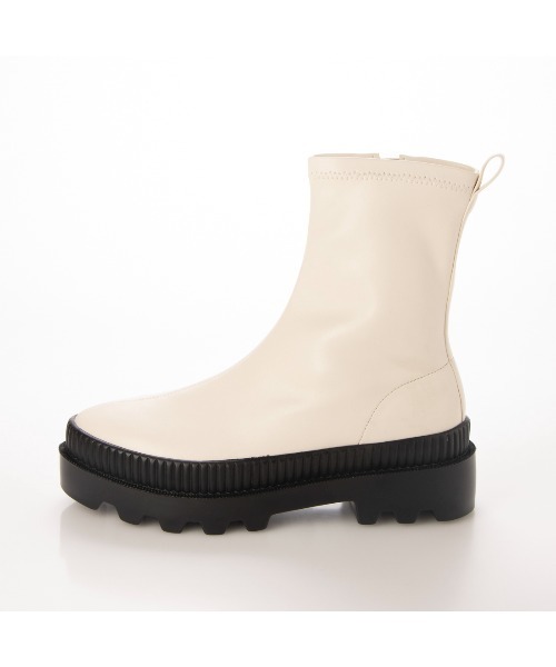 EVOL（イーボル）の「【EVOL】センターシームストレッチブーツ IT9893（ブーツ・レディース・ブラック/ブラウン/アイボリー・LL/S/M/L）」の17枚目の写真