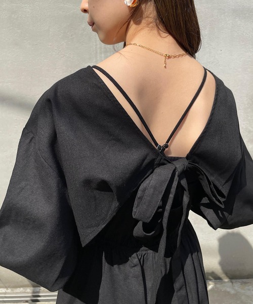 Chico（チコ）の「バックリボンボレロ＋キャミワンピースSET（ワンピース・レディース・ホワイト/ブラック/グリーン・FREE）」の20枚目の写真