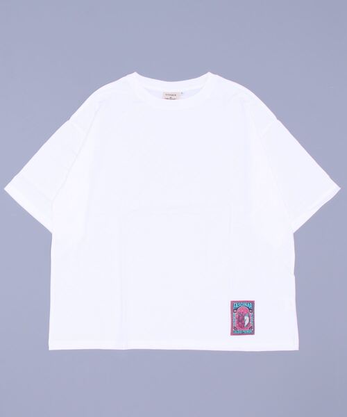 チチカカ(チチカカ)の「レトロラベルTシャツ(Tシャツ/カットソー・レディース・ホワイト/ブラウン/カーキ・FREE)」の21枚目の写真
