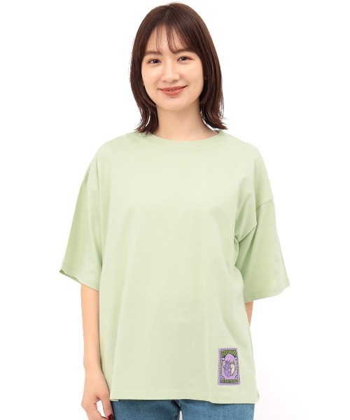 チチカカ(チチカカ)の「レトロラベルTシャツ(Tシャツ/カットソー・レディース・ホワイト/ブラウン/カーキ・FREE)」の10枚目の写真