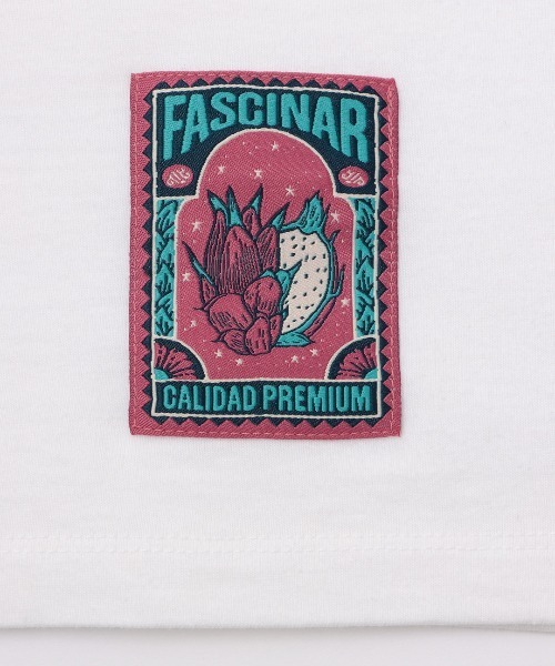 チチカカ(チチカカ)の「レトロラベルTシャツ(Tシャツ/カットソー・レディース・ホワイト/ブラウン/カーキ・FREE)」の15枚目の写真