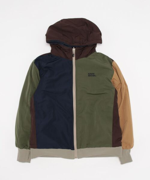 KRIFF MAYER Lady's Collection（クリフメイヤーレディースコレクション）の「リバーシブルジャケット ボア 2way アウトドア キャンプ（ひっくりJK）（その他アウター・レディース・ベージュ/ネイビー/オフホワイト/その他5/その他6/カラフル・MEDIUM/LARGE）」の8枚目の写真