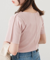 Kastane | テレコ無地半袖Tee(Tシャツ/カットソー)