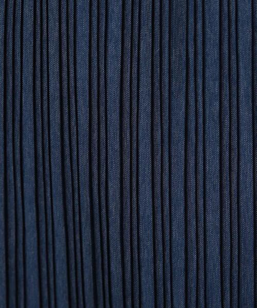 DRESKIP（ドレスキップ）の「◆ふんわり消しプリーツスカート（スカート・レディース・ネイビー/パープル系/ダークブラウン・03/02）」の6枚目の写真