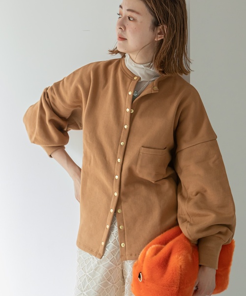 U by SPICK&amp;SPAN - ドットボタンカーディガン U by SPICK&SPAN（ユーバイスピックアンドスパン）の「ドット