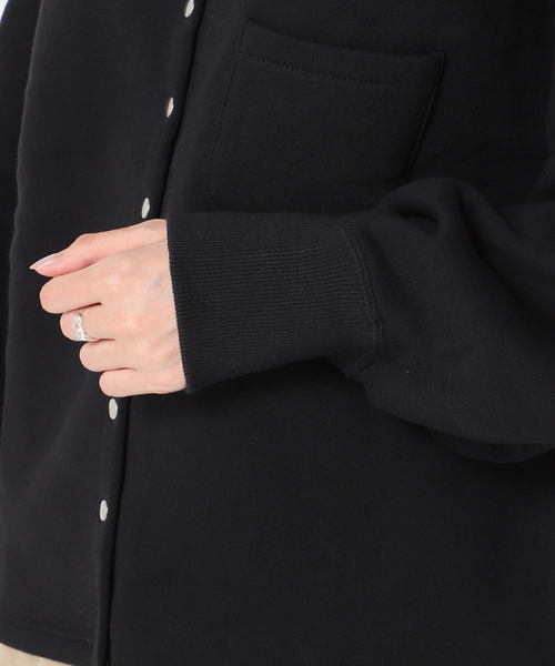 U by SPICK&SPAN(ユーバイスピックアンドスパン)の「ドットボタンカーディガン(カーディガン/ボレロ・レディース・ブラック/ネイビー/レッド/キャメル・FREE)」の16枚目の写真
