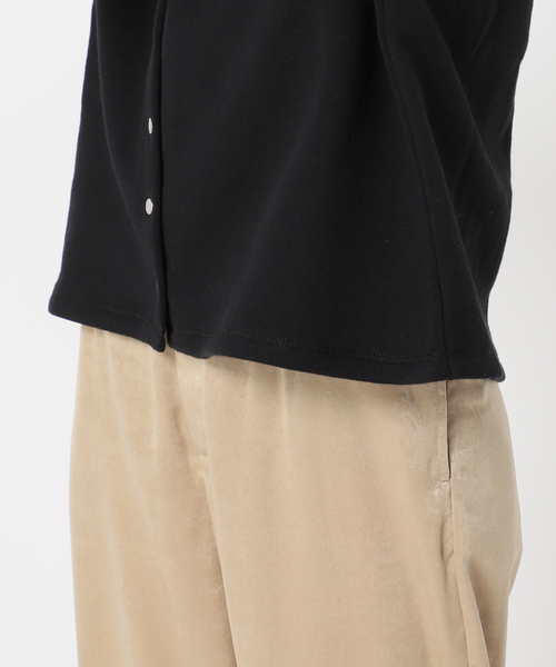 U by SPICK&SPAN(ユーバイスピックアンドスパン)の「ドットボタンカーディガン(カーディガン/ボレロ・レディース・ブラック/ネイビー/レッド/キャメル・FREE)」の15枚目の写真