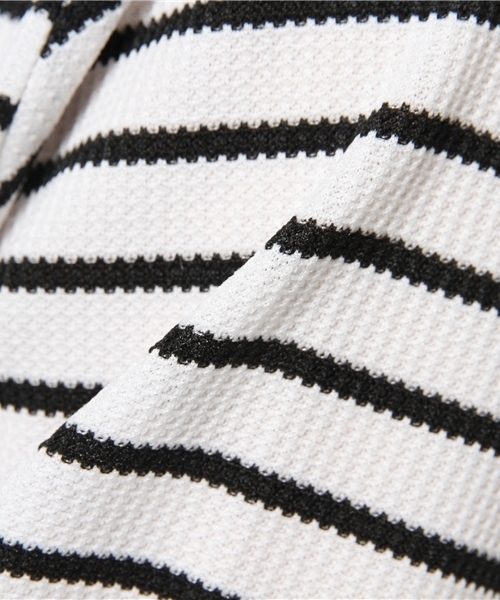 WHO'S WHO gallery（フーズフーギャラリー）の「ボーダー5分袖TEE（Tシャツ/カットソー・レディース・ホワイト/グレー/ネイビー・FREE）」の10枚目の写真