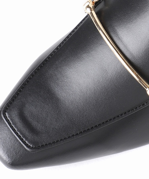 LE TALON（ルタロン）の「4.5cmスクエアビットローファーパンプス（パンプス・レディース・ブラック系その他/チョコ/キャメル・22.5cm/23cm/23.5cm/24cm/24.5cm/22cm/25cm）」の11枚目の写真