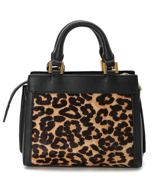 Guess（ゲス）の「KATEY Mini Satchel（ハンドバッグ・レディース・レオパード・ONE SIZE）」の8枚目の写真