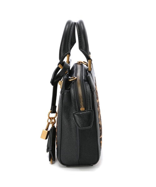 Guess（ゲス）の「KATEY Mini Satchel（ハンドバッグ・レディース・レオパード・ONE SIZE）」の2枚目の写真