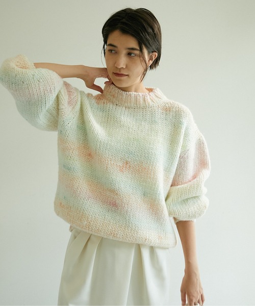 GALLARDAGALANTE（ガリャルダガランテ）の「ロービングヤーンニット