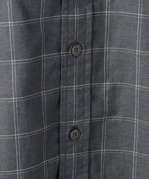 green label relaxing(グリーンレーベルリラクシング)の「ナチュラルフィット ビエラ ボタンダウン ウィンドウペーン シャツ OVLG(シャツ/ブラウス・メンズ・ホワイト/ベージュ/ネイビー/モカ・S/M/L/XL/XXL)」の17枚目の写真