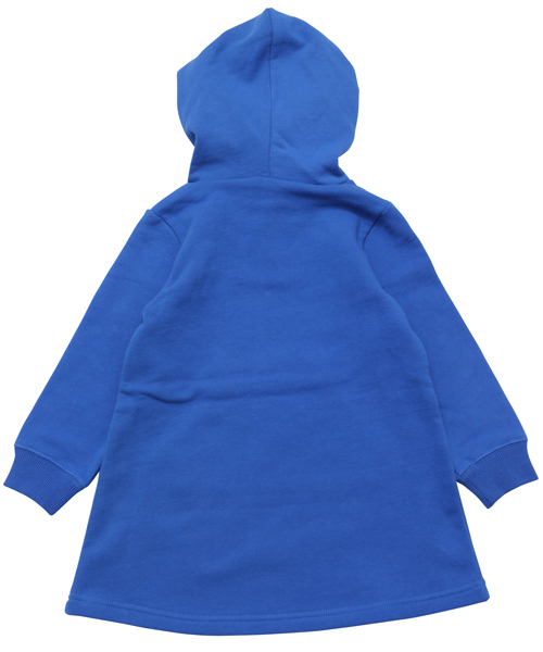 X-girl Stages（エックスガールステージス）の「SWEAT HOODIE DRESS COLLEGE LOGO(12M～3T)（ワンピース・キッズ・ブラック/アッシュ/ピンク/ブルー・12M/2T/3T）」の5枚目の写真