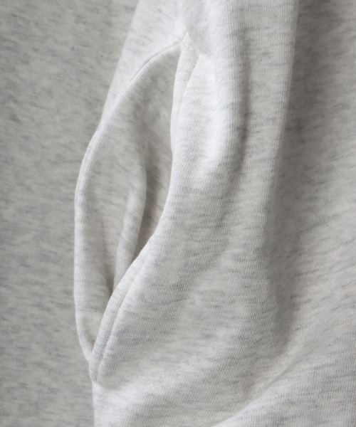 SITRY（シトリー）の「Big silhouette pigment half zip sweat shirt / ビッグシルエット ピグメント ハーフジップ スウェットシャツ（スウェット・メンズ・マスタード/チャコールグレー/アッシュグレー/ネイビー・M/L）」の5枚目の写真