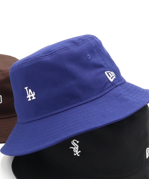 NEW ERA（ニューエラ）の「ニューエラ バケットハット MLBミニロゴ ONSPOTZ別注（ハット・メンズ・ブラック/ダークグリーン/ネイビー/ブルー/ブラウン/ブラック系その他/ブラック系その他2・S/M/M/L/L/XL）」の15枚目の写真