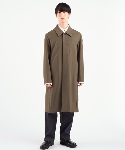 STUDIOUS別注 PE DOUBLE FACE BAL COLLAR COAT（ステンカラー