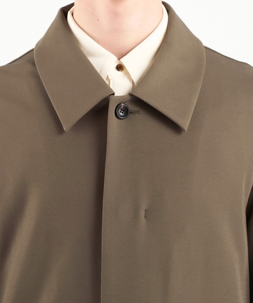 STUDIOUS別注 PE DOUBLE FACE BAL COLLAR COAT（ステンカラーコート