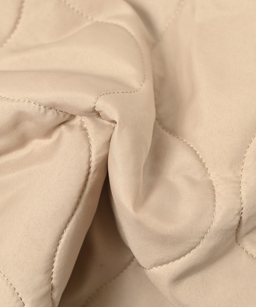 Life Support Products（ライフサポートプロダクツ）の「ヒョウタンキルトジャケット（80～150cm）（ノーカラージャケット・キッズ・ベージュ/モカ/ネイビー/オレンジ/カーキ/ブラック・80/90/95/100/110/120/130/140/150）」の14枚目の写真