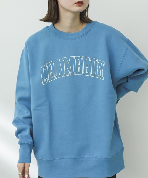 SENSE OF PLACE by URBAN RESEARCH(センスオブプレイスバイアーバンリサーチ)の「ヘビーウェイトグラフィックスウェット(スウェット・レディース・ライトブルー/ネイビー/グレー/オートミール・ONE)」の12枚目の写真