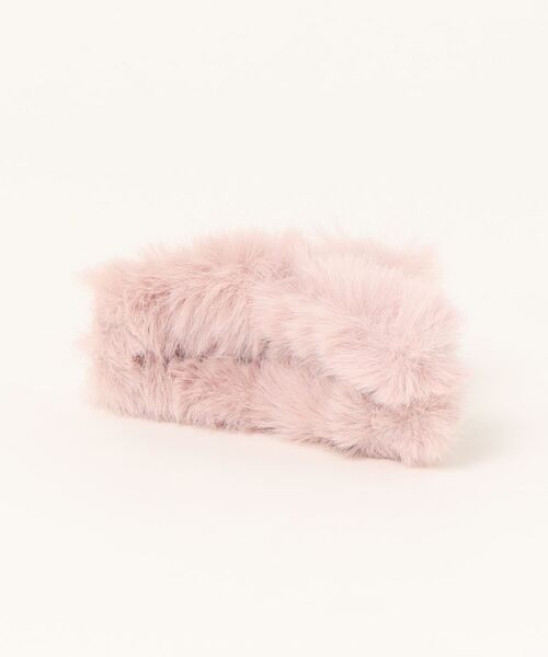 Heather（ヘザー）の「ファーバンスクリップ　171547（バレッタ/ヘアクリップ・レディース・ブラウン/ピンク/アイボリー・ONE SIZE）」の10枚目の写真